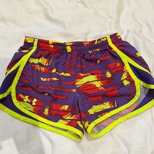 Under armour heat gear shorts neon